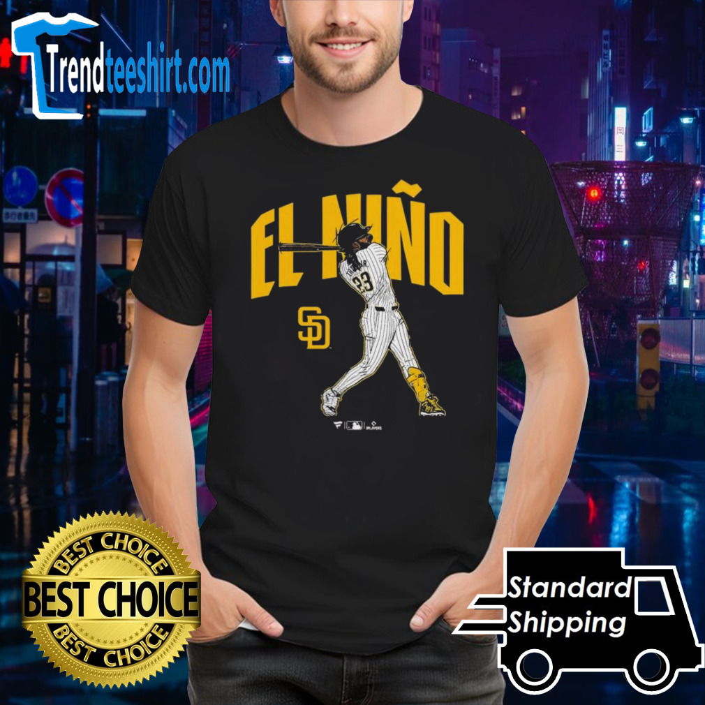 Fernando Tatis Jr. San Diego Padres Player Swing T-Shirt