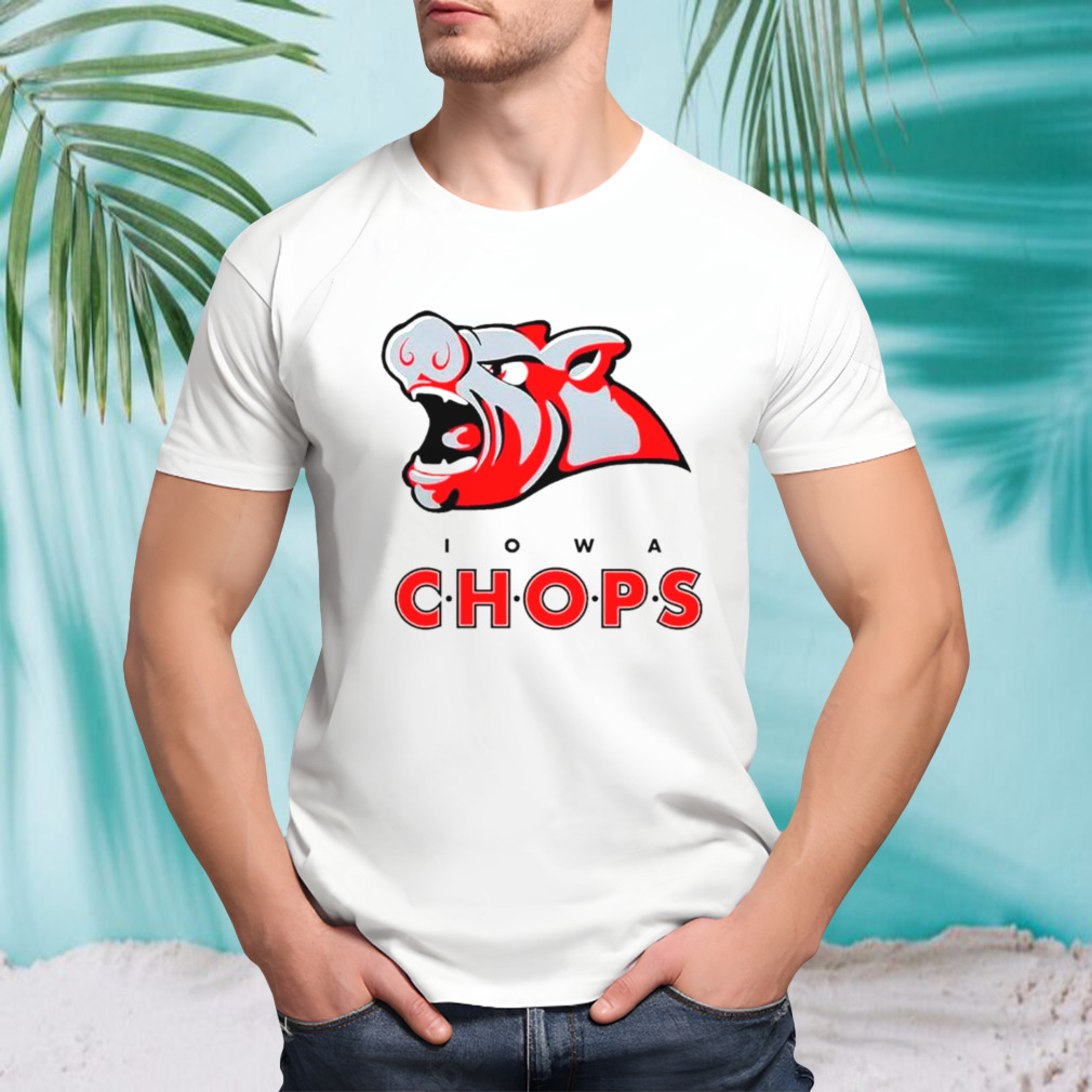 Iowa Chops Hockey logo shirt