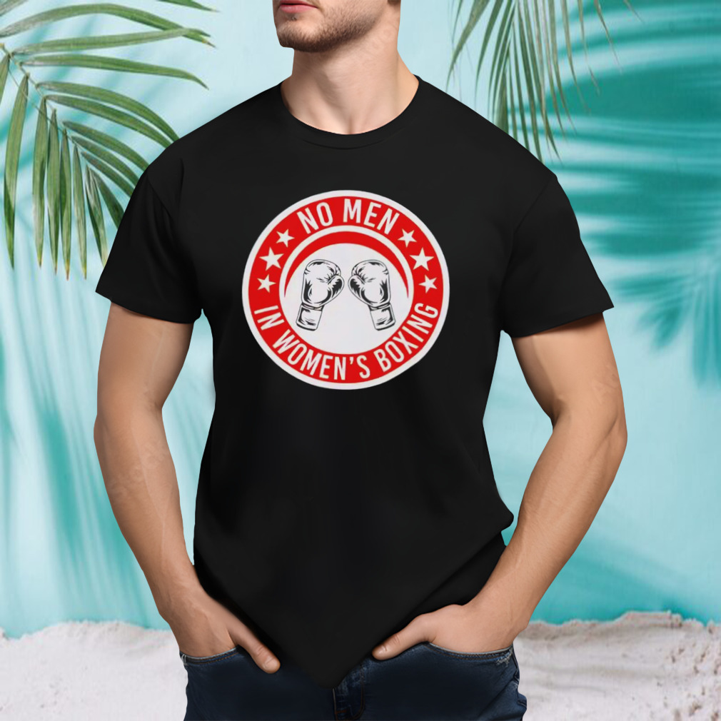 No men in women’s boxing shirt