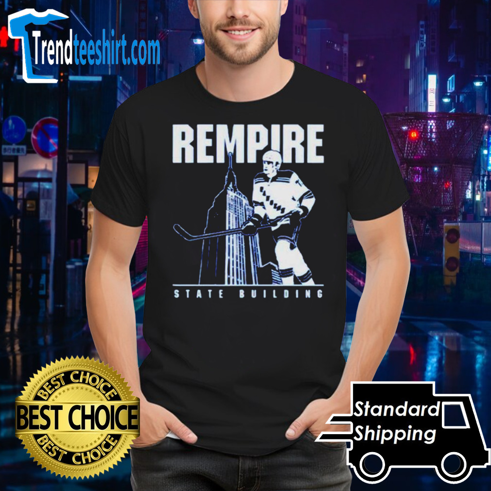 New York Rangers Rempire State Building shirt