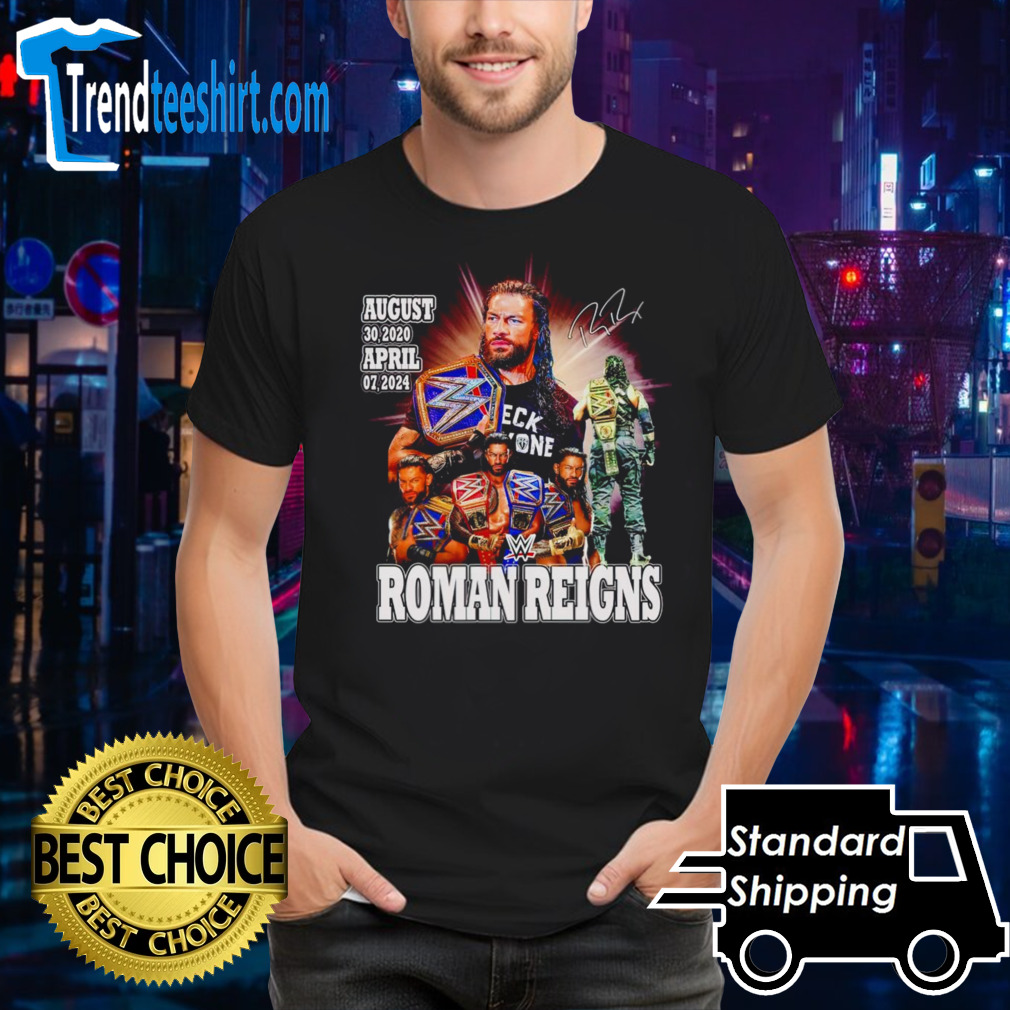 Roman Reigns WWE 2024 signature shirt