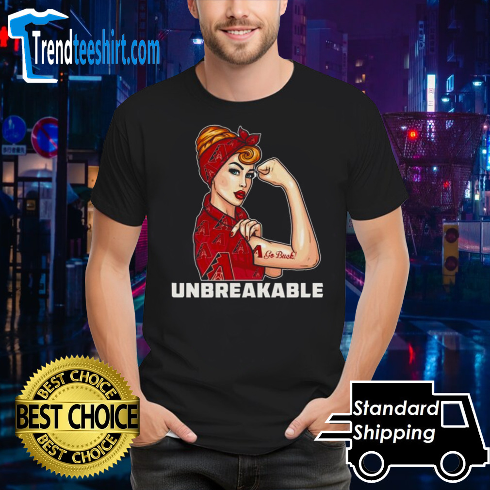 Beautiful Girl Unbreakable Go Arizona Diamondbacks Shirt
