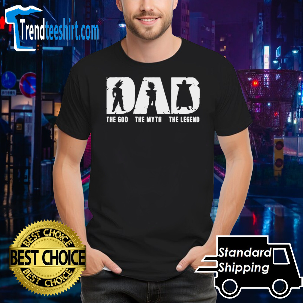 Dragon Ball Dad The God The Myth The Legend Father’s Day 2024 Shirt