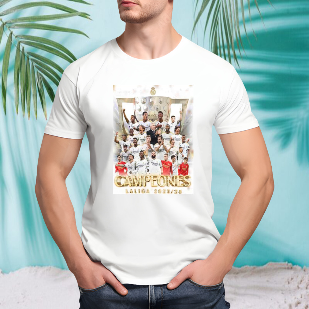 Real Madrid Cf Is Laliga 2023 2024 Champion T-Shirt