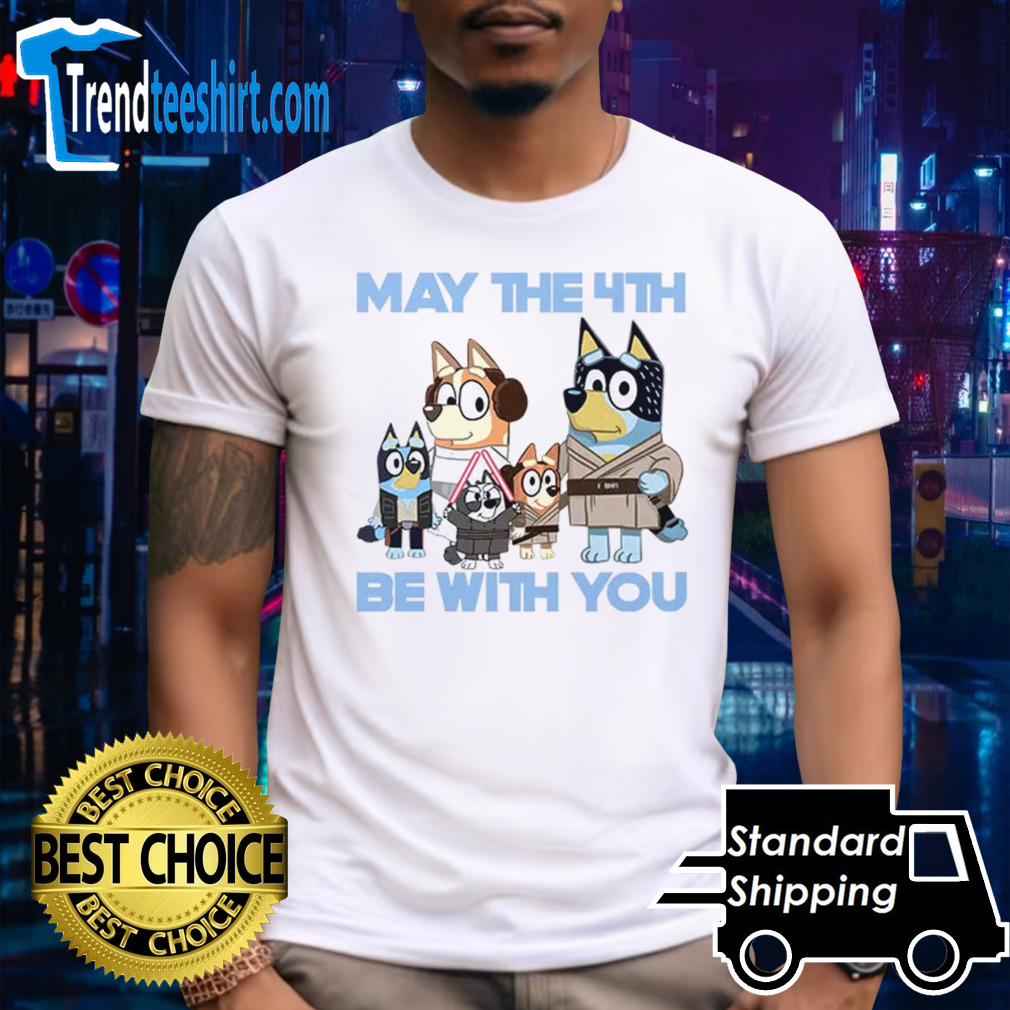 Star Wars Bluey May The 4th Be With You T-Shirt