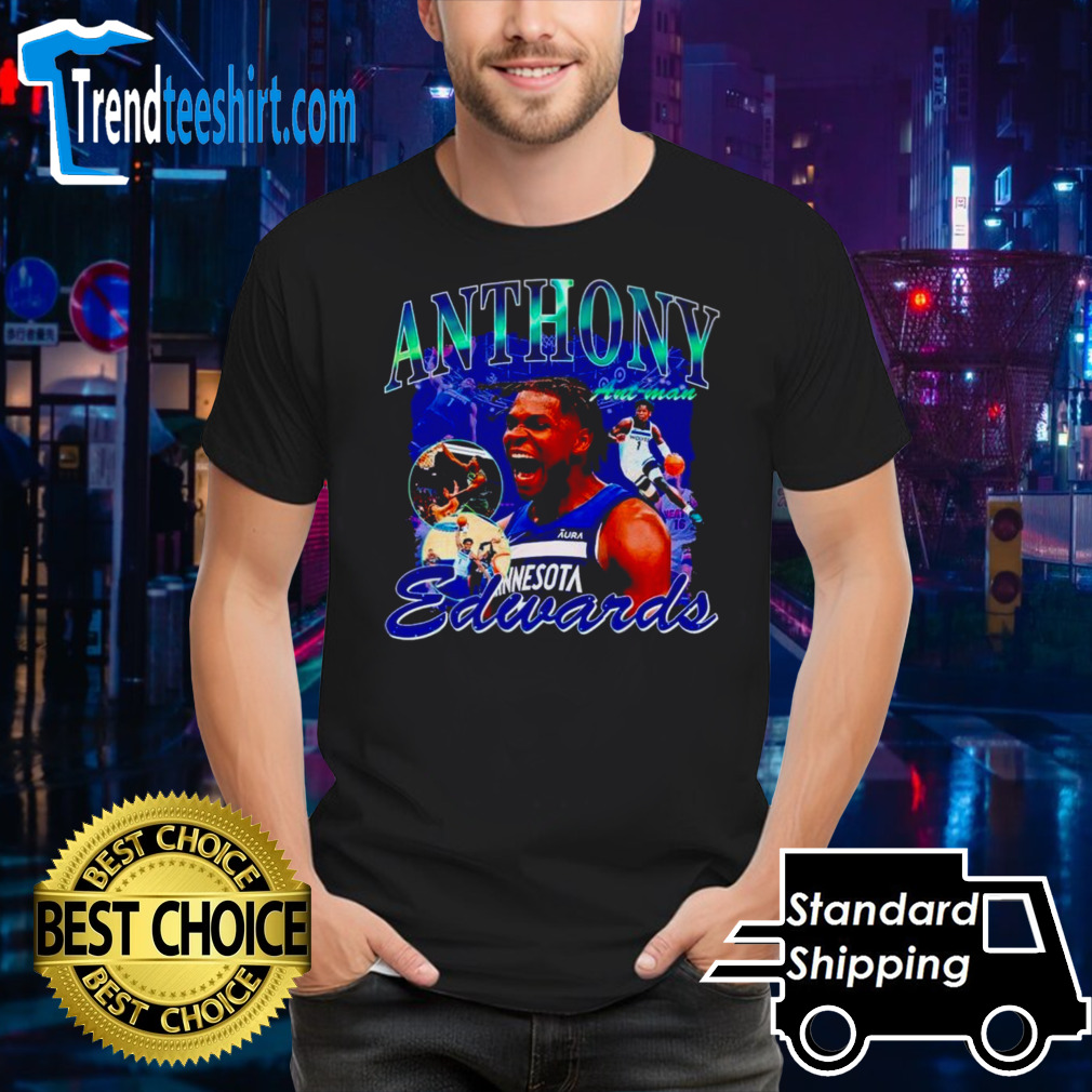 Anthony Edwards Minnesota Timberwolves basketball ant-man shirt