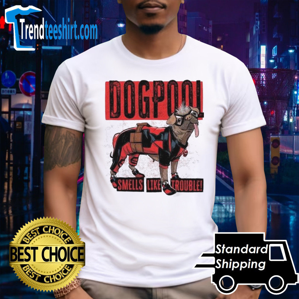 Marvel Deadpool & Wolverine Dogpool Trouble Shirt