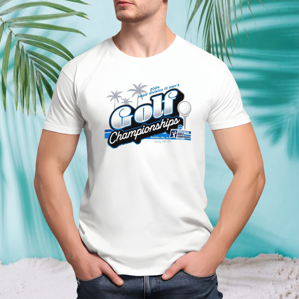 2024 Division III Men’s Golf Championship Champion shirt