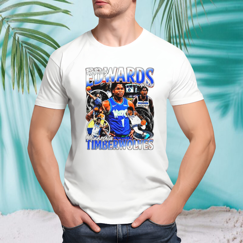 Anthony Edwards Minnesota Timberwolves basketball player ant man shirt