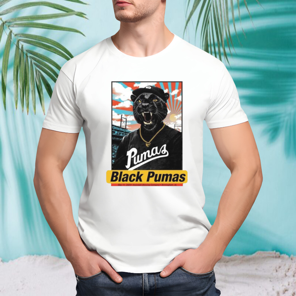 Black Pumas Tour In Birmingham AL On May 11 2024 Shirt
