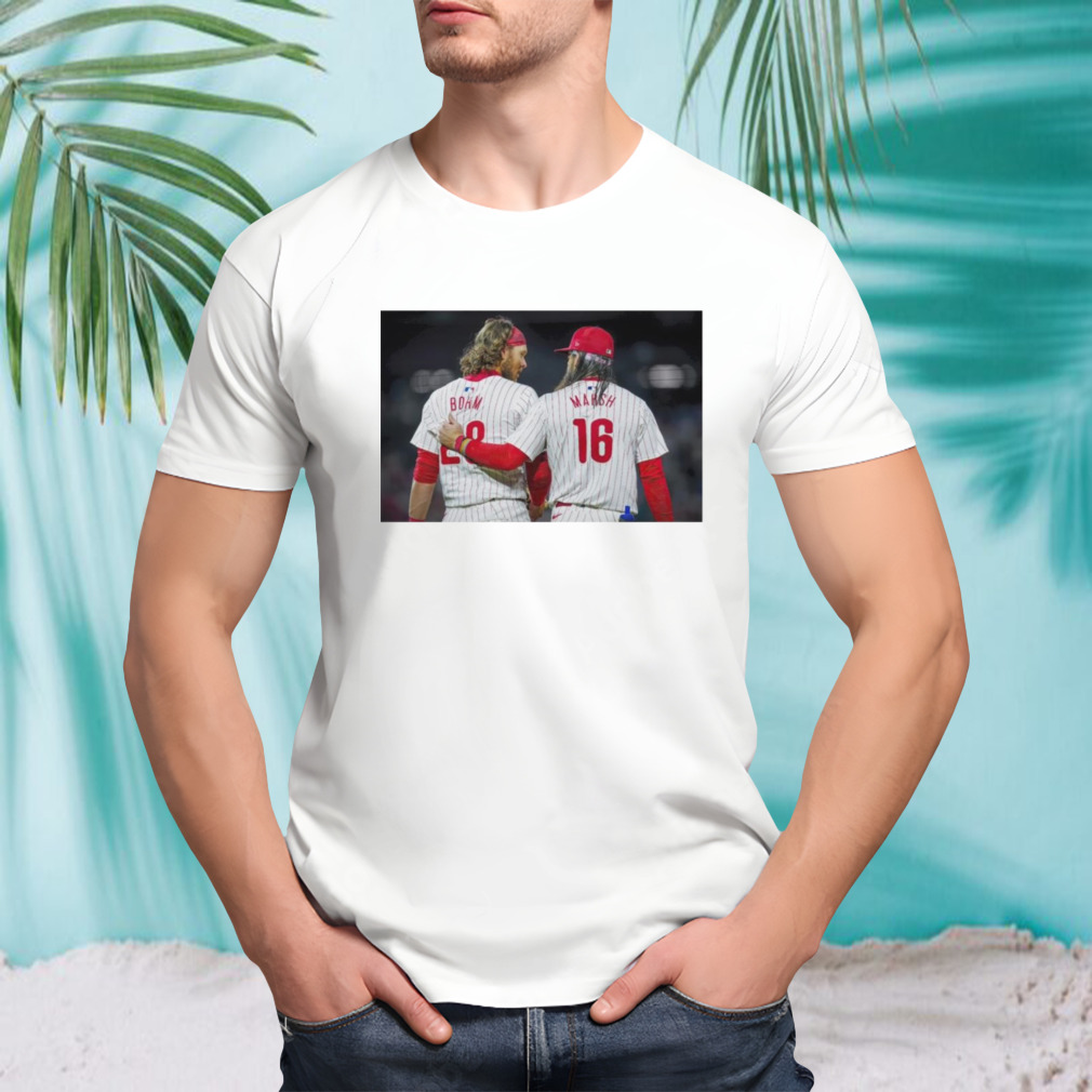 Brandon Marsh and Alec Bohm photo shirt