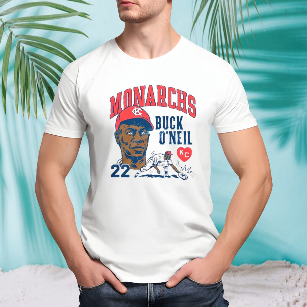 Buck O’Neil Kansas City Monarchs player legend shirt