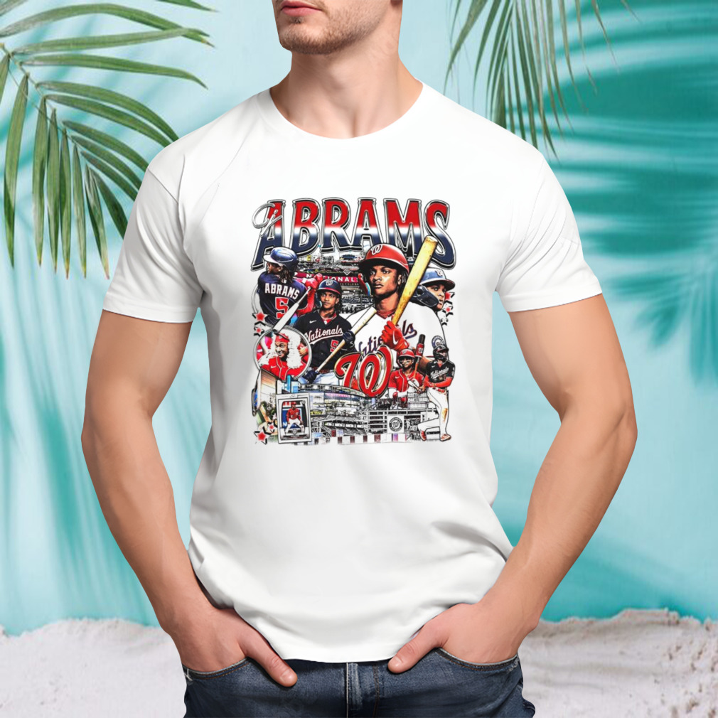 CJ Abrams Washington Nationals 2024 shirt