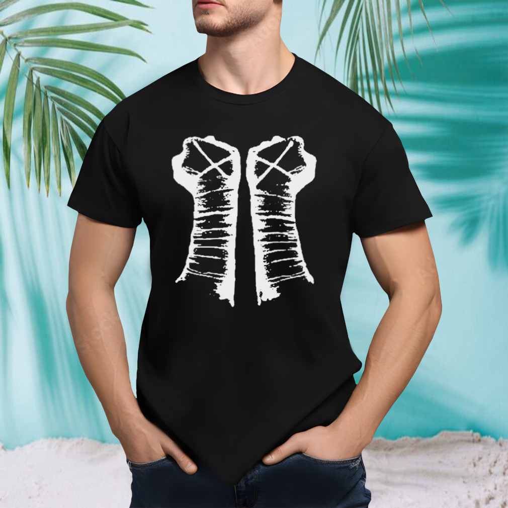 Chalk Line Cm Punk Fists Straight Edge Shirt