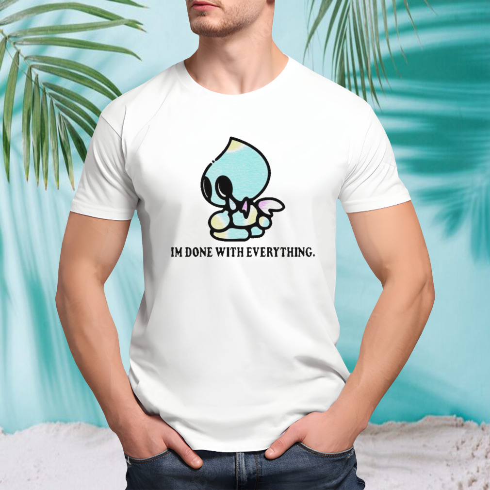 Chaos i’m done with everything shirt