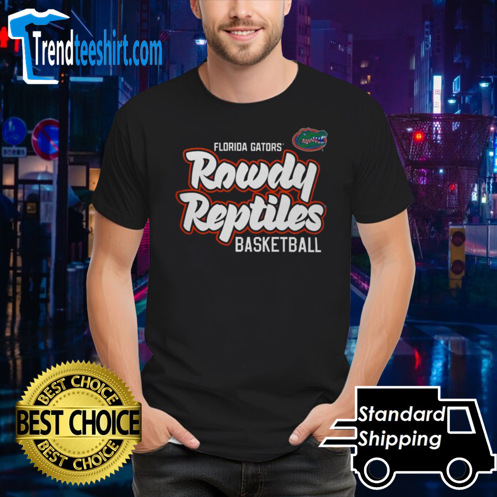 Florida Gators Rowdy Reptiles Basketball T-shirt