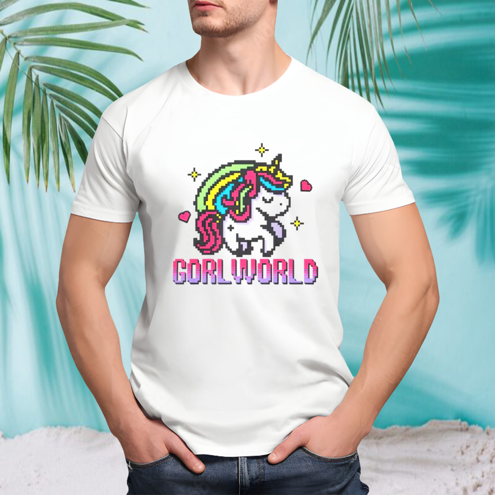 Gorl world Unicorn shirt
