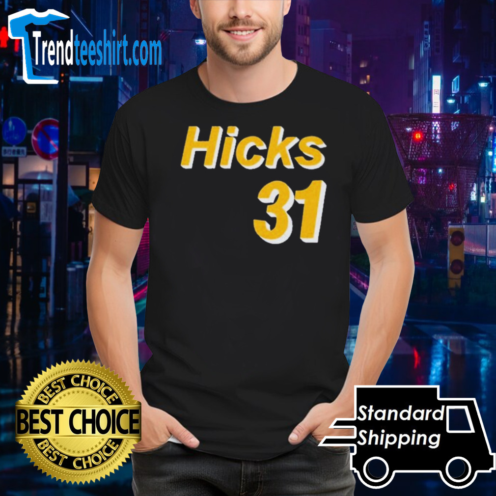 Hicks Blue & Gold 31 Shirt