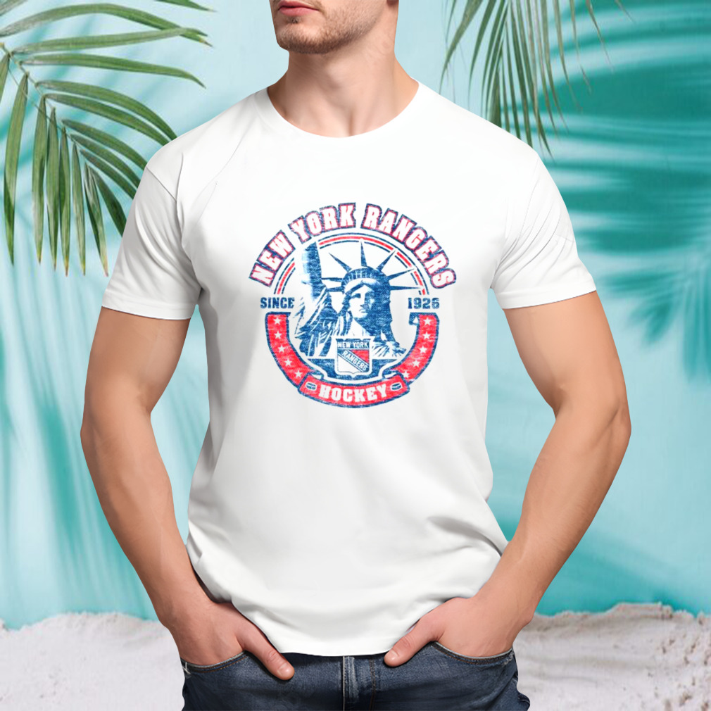 New York Rangers hockey Liberty of Statue since 1926 vintage shirt