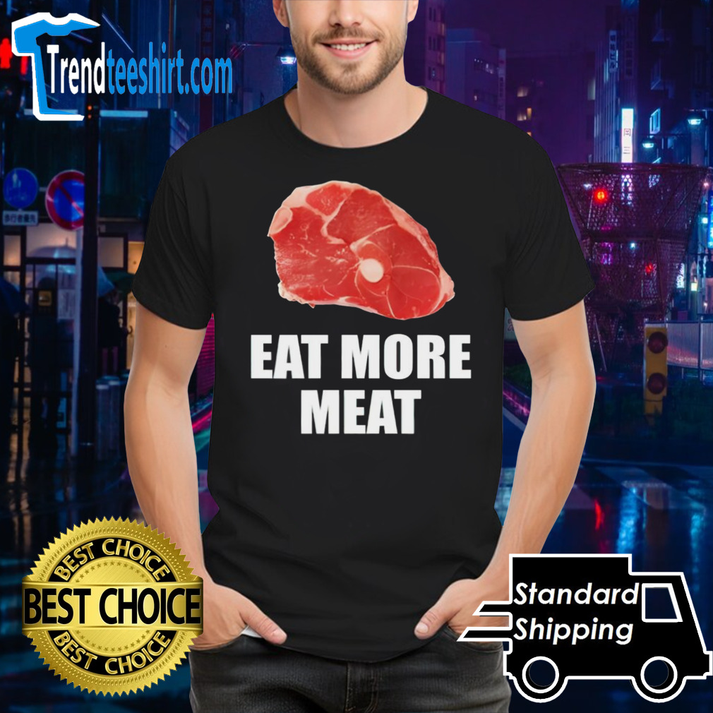 Oscar de la hoya eat more meat shirt