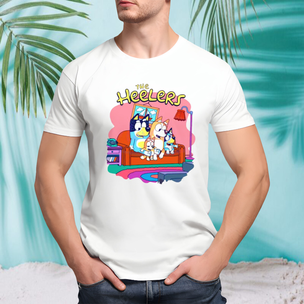The Heelers Bluey Family shirt