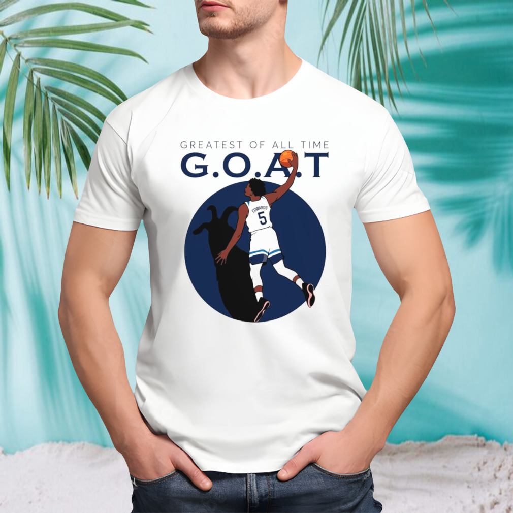 Anthony Edwards Goat Minnesota Timberwolves shirt
