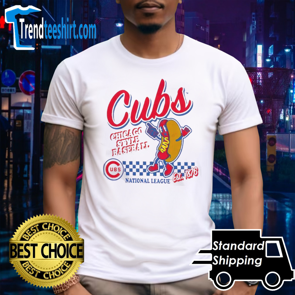 Chicago Cubs Mitchell & Ness Cooperstown Collection Food Concessions Shirt