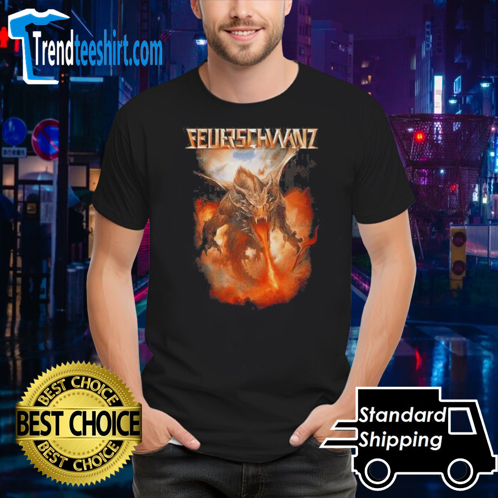 Feuerschwanz Drache Shirt