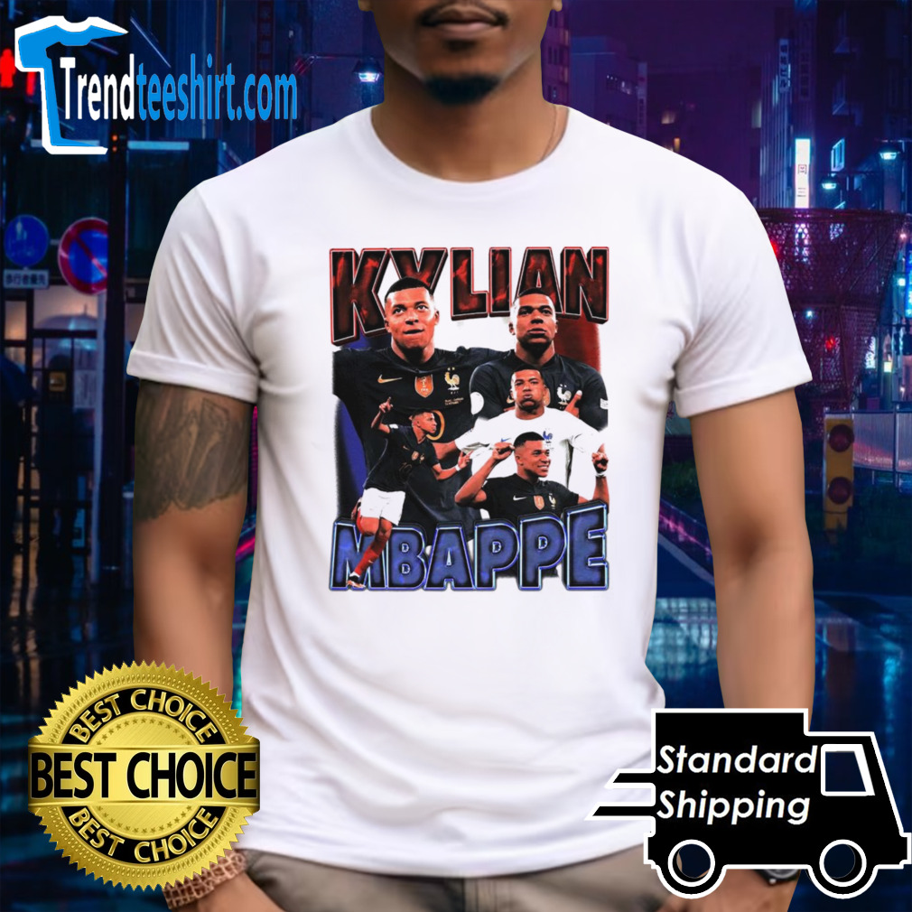 Kylian Mbappe France graphic shirt