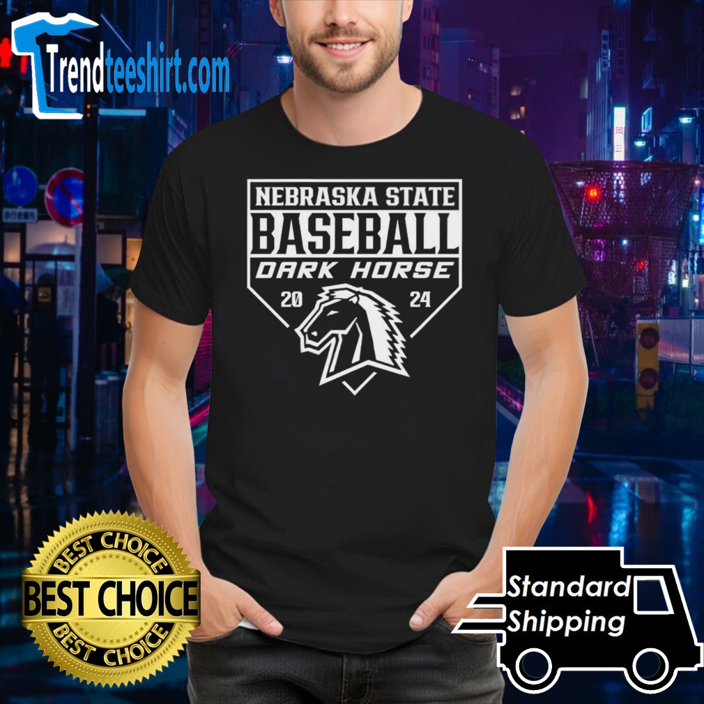 Nebraska State Baseball Dark Horse 2024 shirt