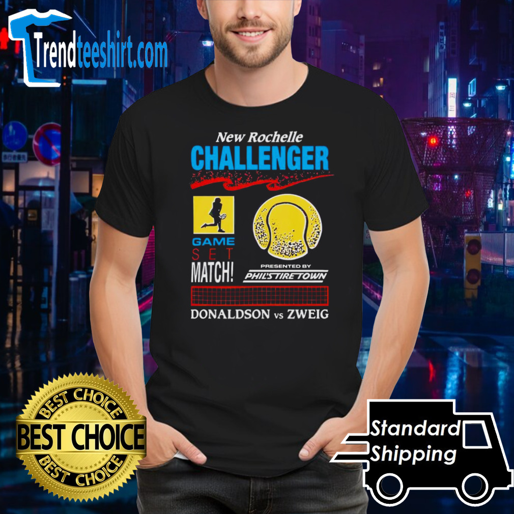 New Rochelle Challenger Donaldson vs Zweig shirt