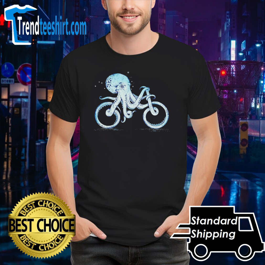 Octopus Bike Alan Maia shirt