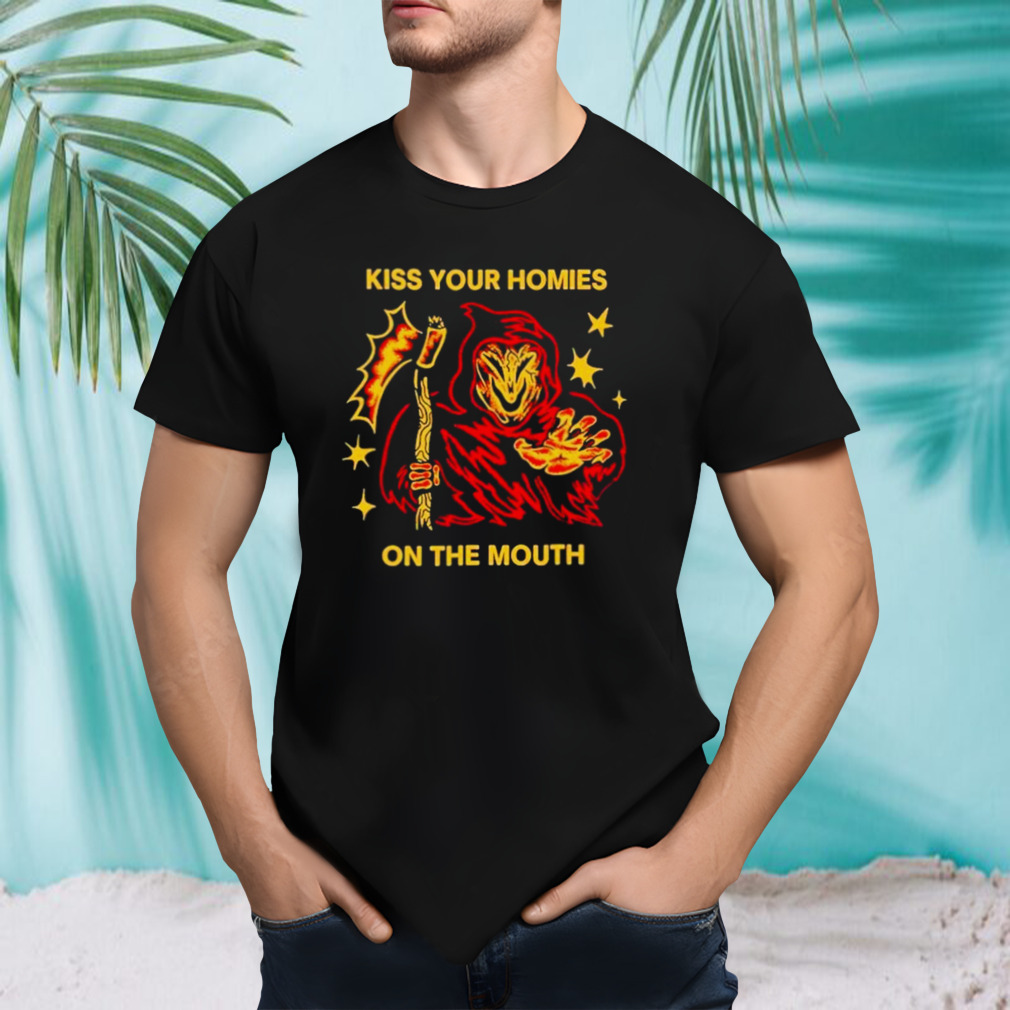 Wizard of barge kiss your homies on the mouth shirt