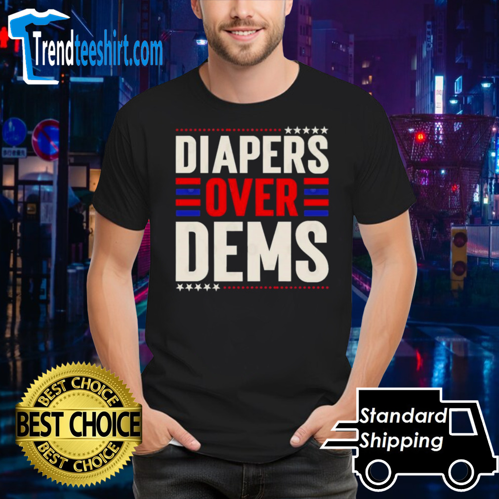 2024 Diapers Over Dems T-Shirt