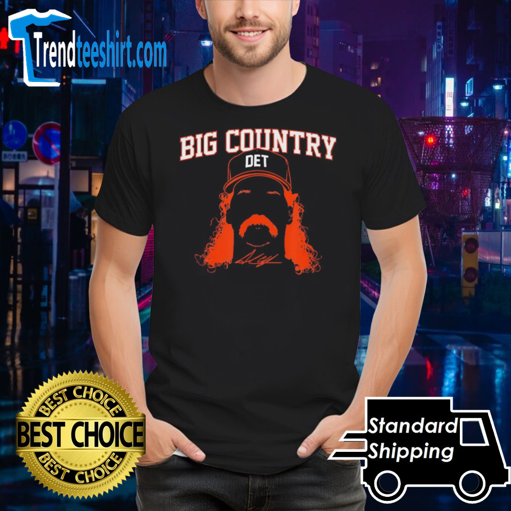 Andrew Chafin Detroit Tigers big country signature shirt