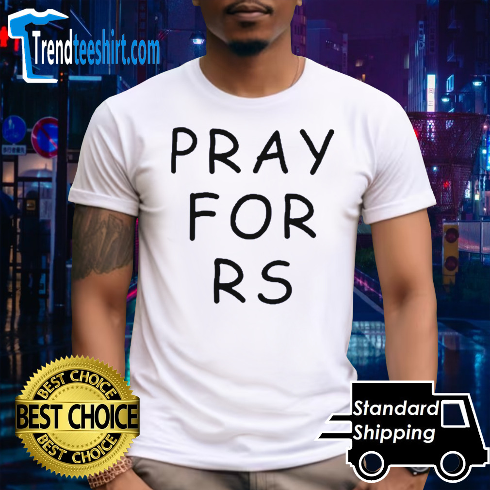 Rodrygo’S Wearing Pray For RS shirt