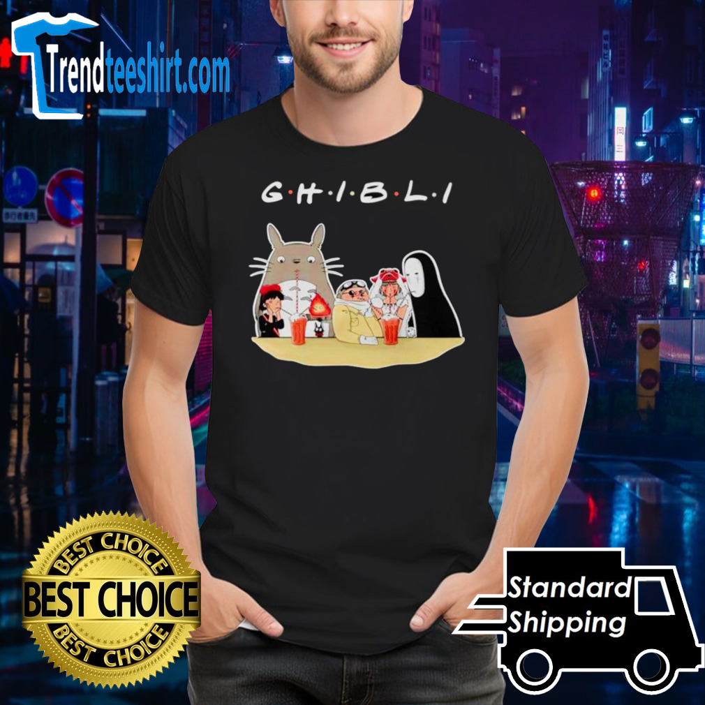 Ghibli studio true art true friend fan shirt