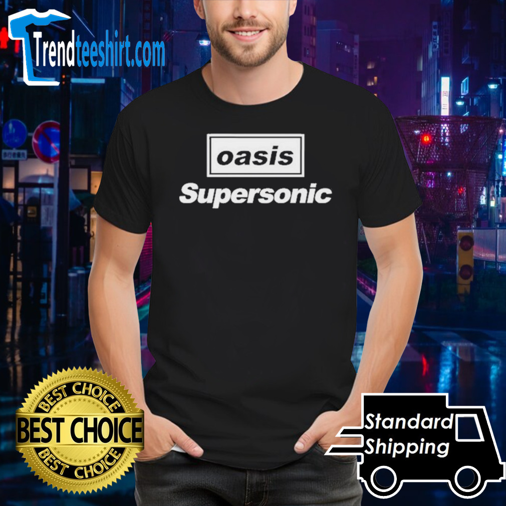 Kendrick Lamar Wearing Oasis Supersonic shirt