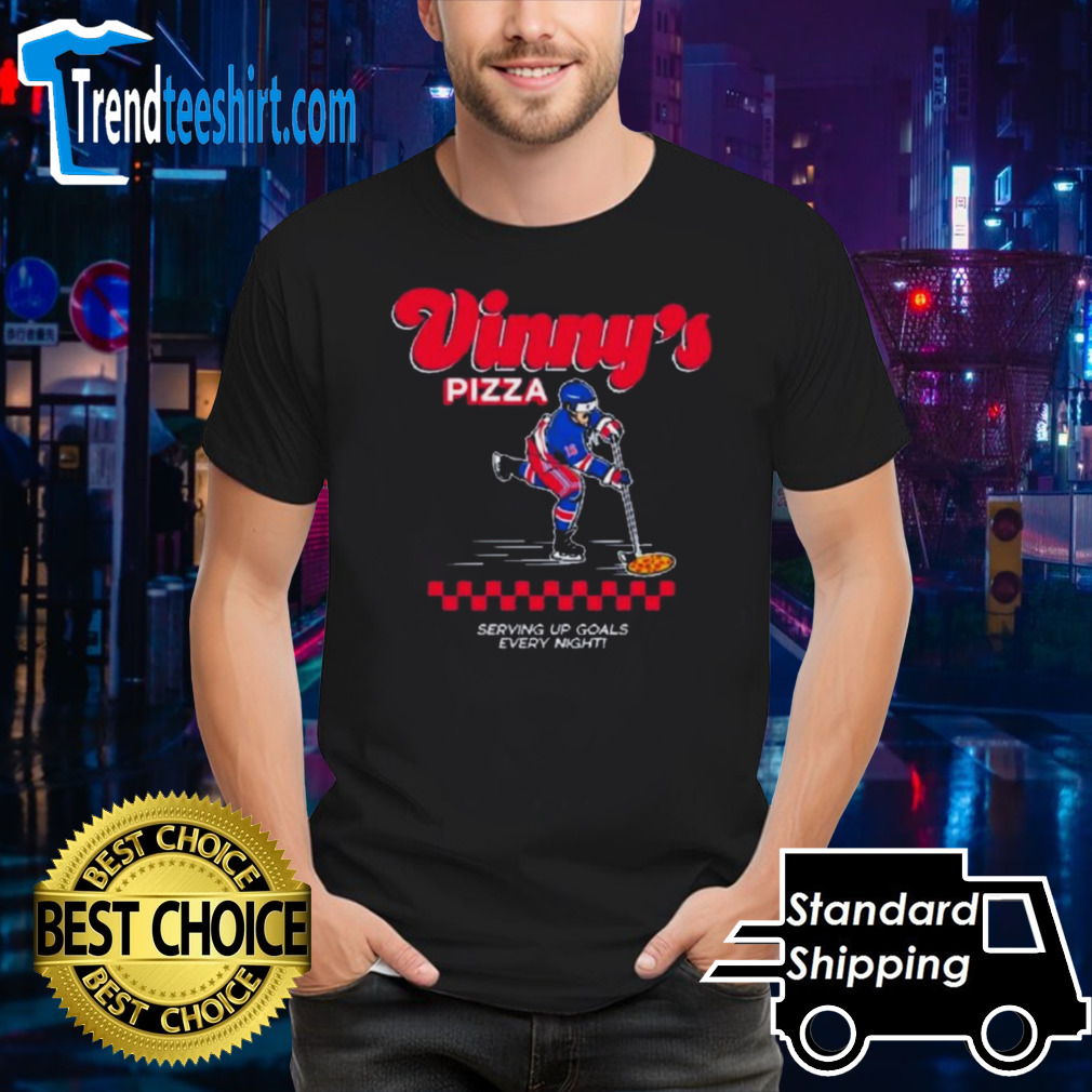 New York Rangers Vinny’s Pizza Shirt