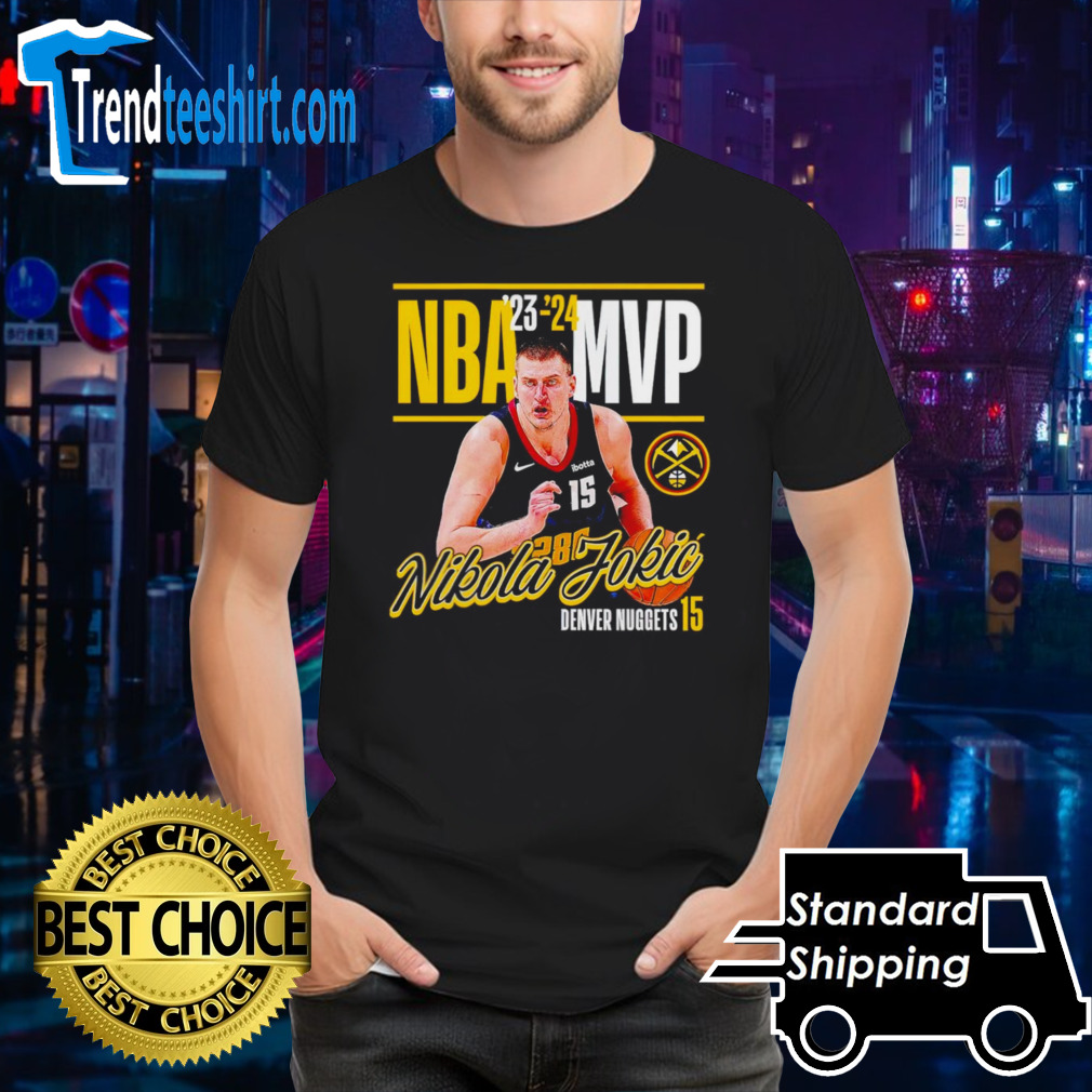 Nikola Jokic Denver Nuggets 2024 NBA MVP shirt