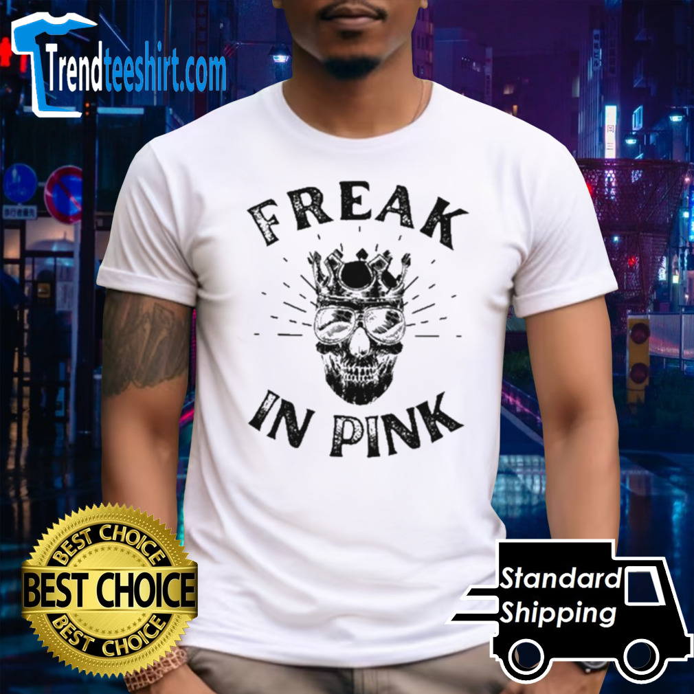 Political Rancor Publishing Freak In Pink shirt
