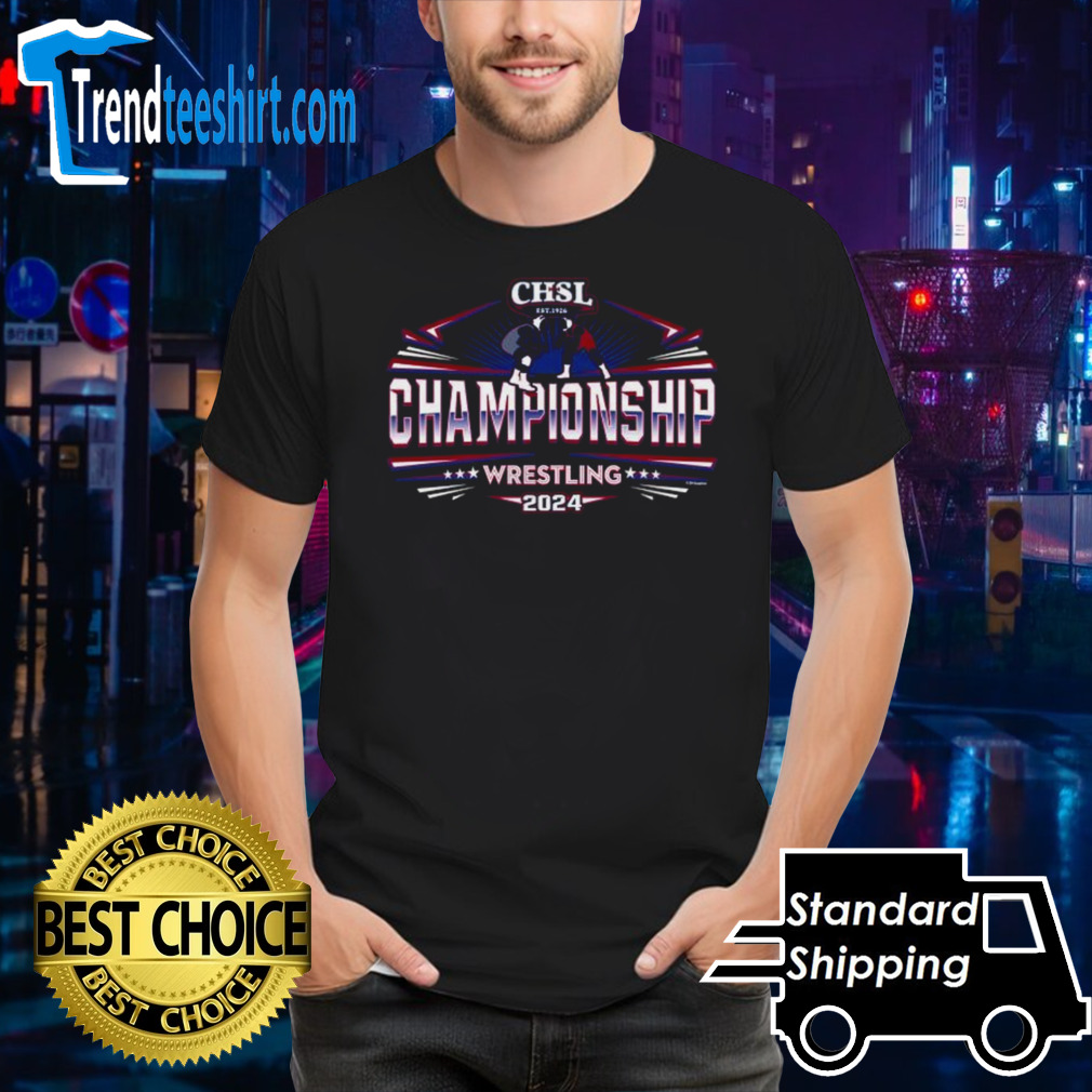 2024 CHSL Wrestling Championship Shirt