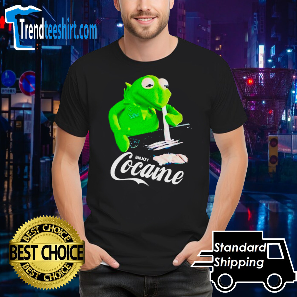 Coke Kermit Enjoy Cocaine shirt