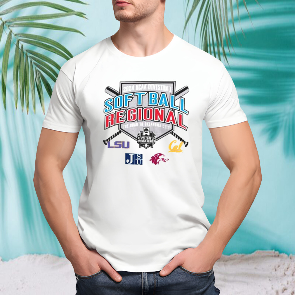 2024 NCAA Division I Softball Regional Four Teams Shirt