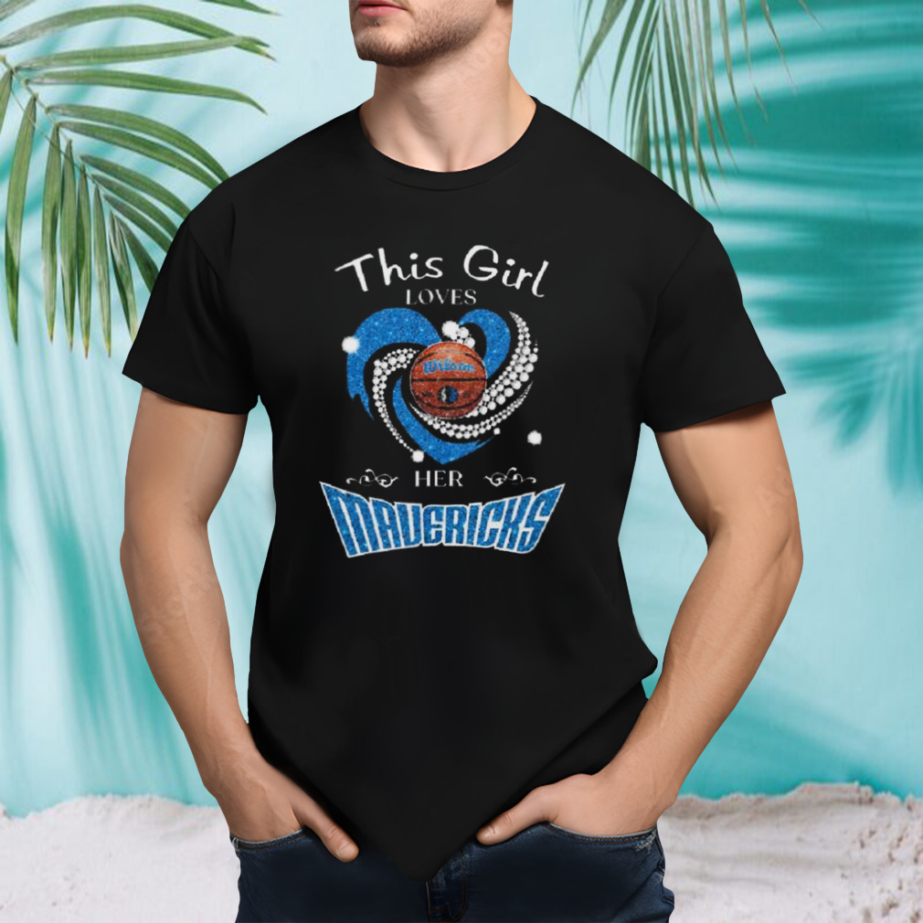 Hearts Diamonds The Girl Lovers Wilson Her Mavericks shirt
