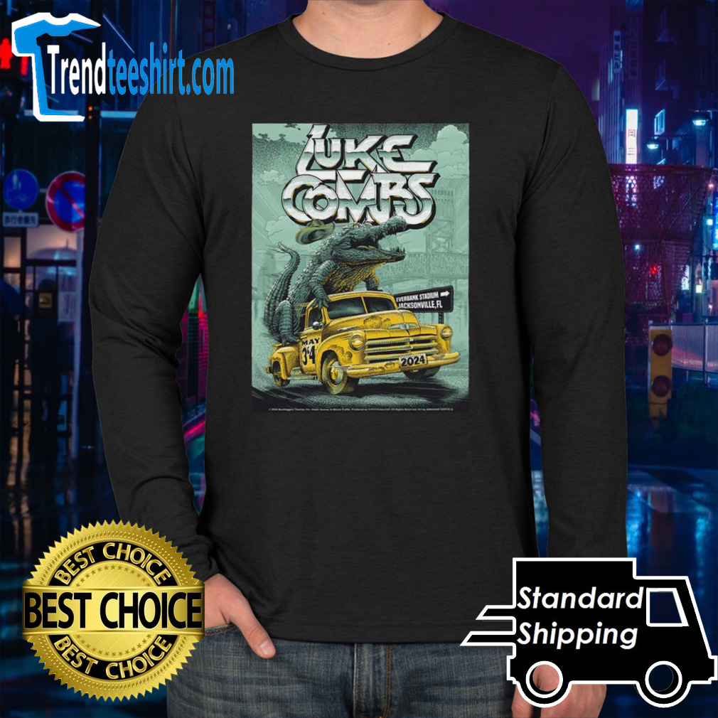 Luke Combs Jacksonville May 3 2024 At FL Everbank Stadium TShirt