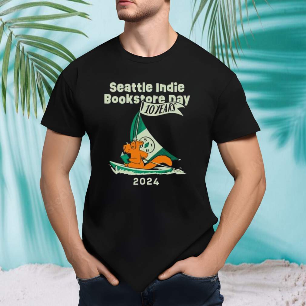 Seattle Indie Bookstore Day 2024 T-shirt