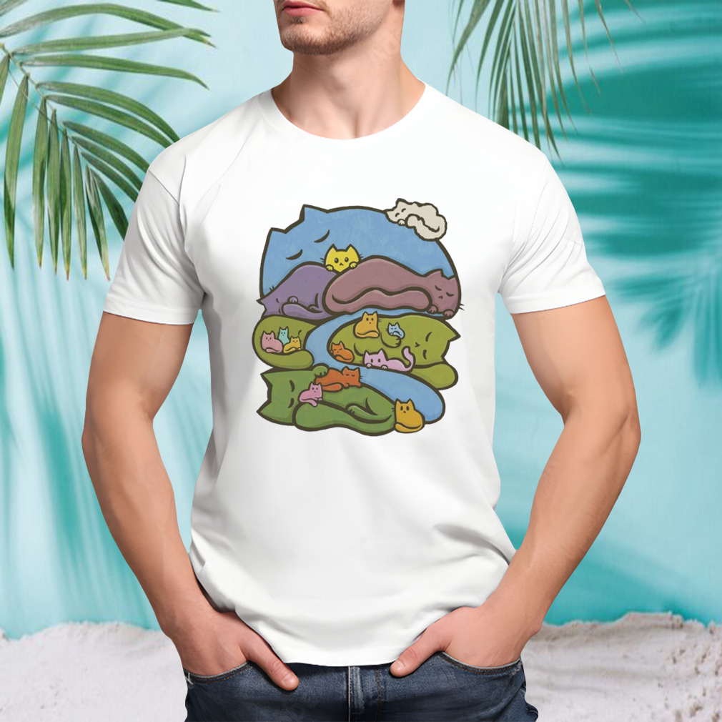 The Meow-tains are calling shirt