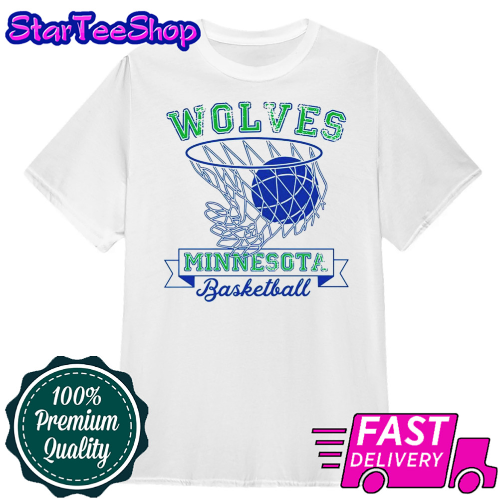 Wolves Minnesota Basketball shirt