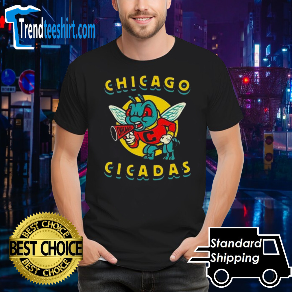 Chicago Cicada Mascot T Shirt